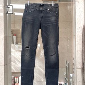 HUDSON ankle supper skinny, gray jeans, good condi